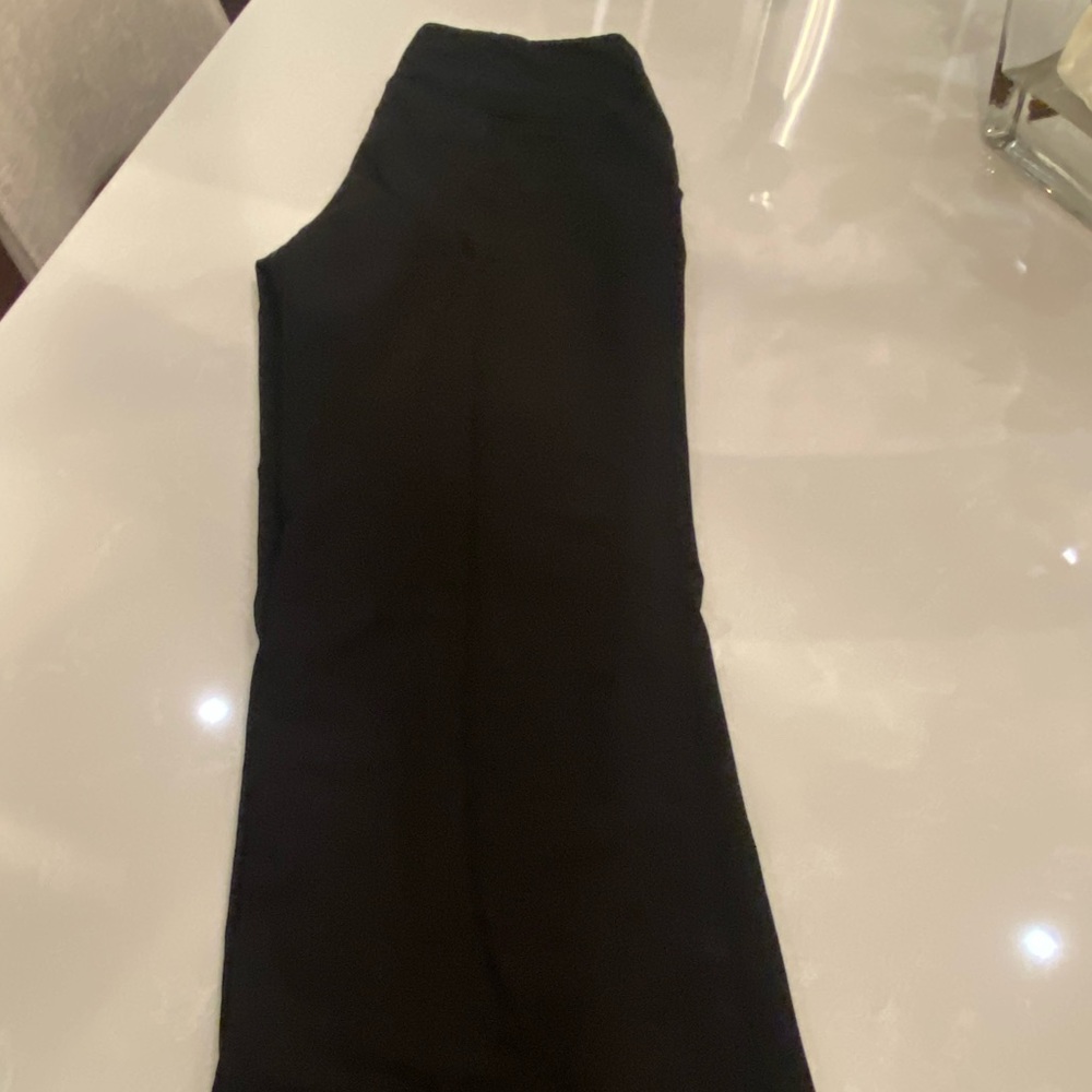 Banana Republic black wide leg dress pants